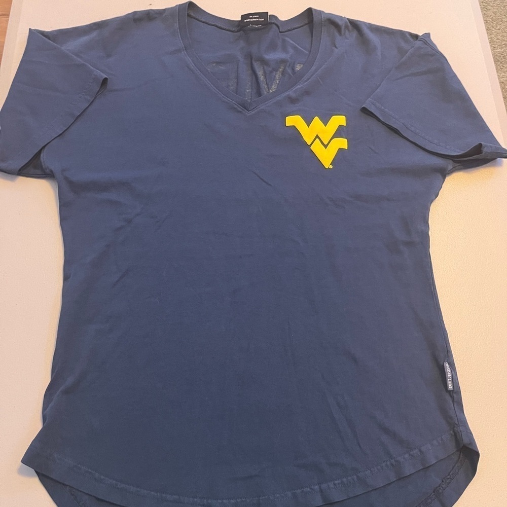 COPY - Spirit Jersey West Virginia University Mountaineers WVU Blue Size XS